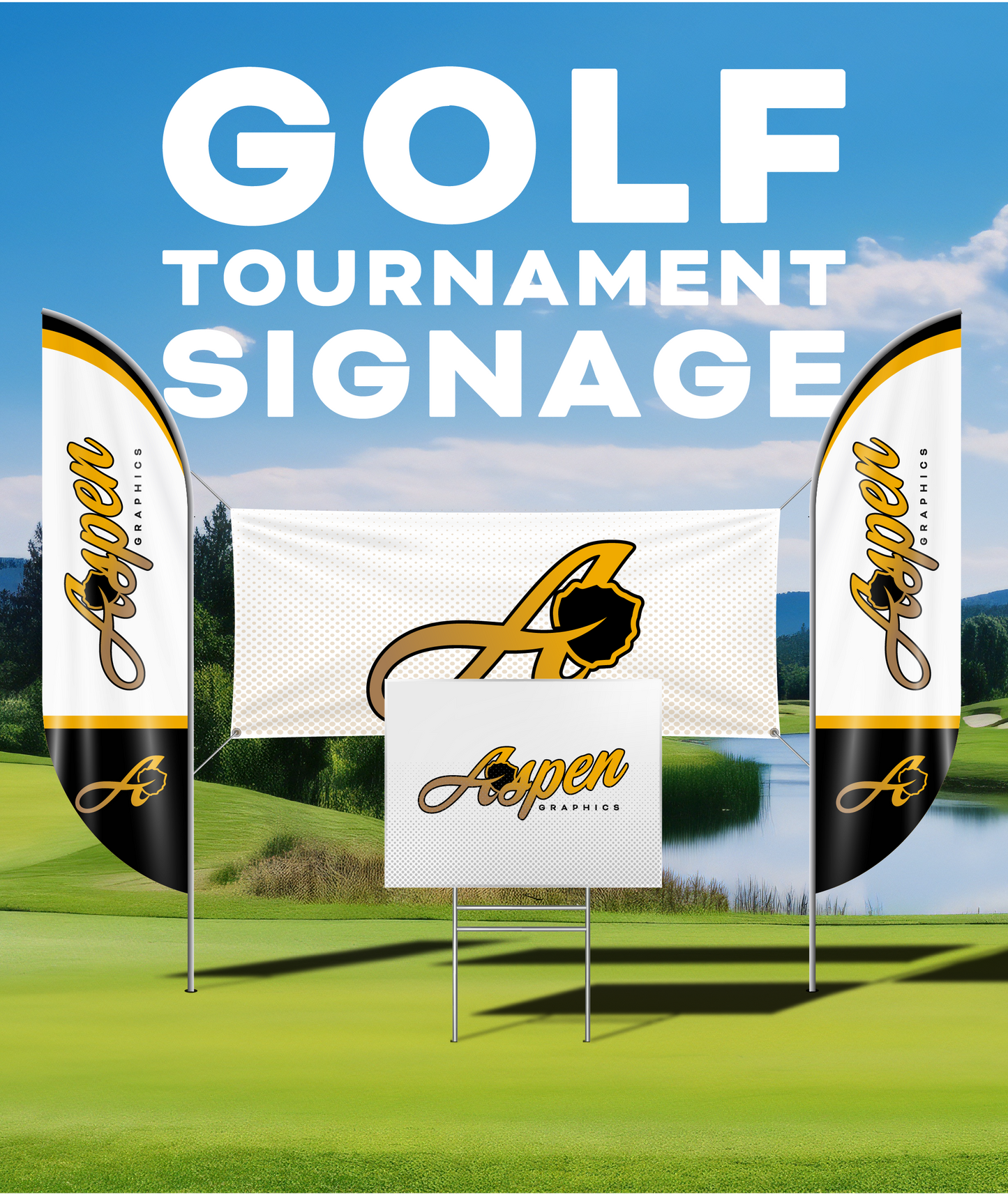 Golf Tournament Sponsor Signage